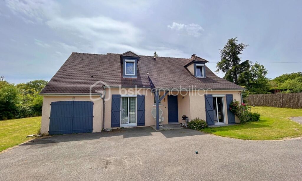 Superbe maison de campagne – 6 pièces – 168 m² – Terrain clos, arboré et sans vis à vis – Très calme ! – 6 pièces – 4 chambres – 168 m²