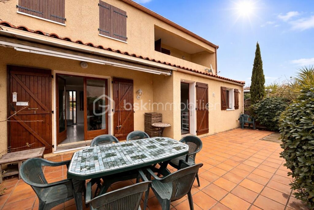 Maison T4 avec garage dans résidence avec piscine – 4 pièces – 3 chambres – 70 m²