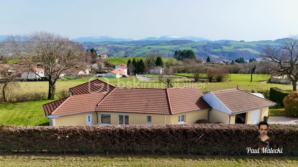 Villa plain-pied / Calme & Vue Chartreuse / Gare TER – 5 pièces – 4 chambres – 180 m²