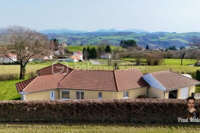 Villa plain-pied / Calme & Vue Chartreuse / Gare TER – 5 pièces – 4 chambres – 180 m²