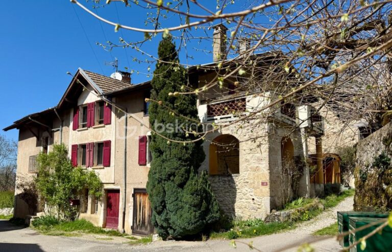 Maison de charme à Izeron (38160), au pied du Vercors – 5 pièces – 3 chambres – 137 m²