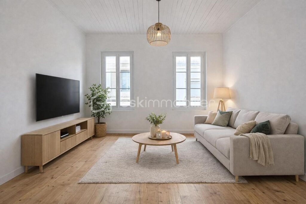 Coup de coeur ! Centre et sans charges de copropriété – 3 pièces – 2 chambres – 66 m²