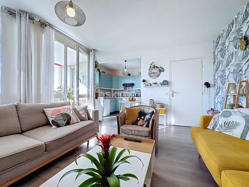 T3 prêt à vivre avec terrasse et parking en sous-sol – Vue exceptionnelle – 3 pièces – 2 chambres – 65 m²