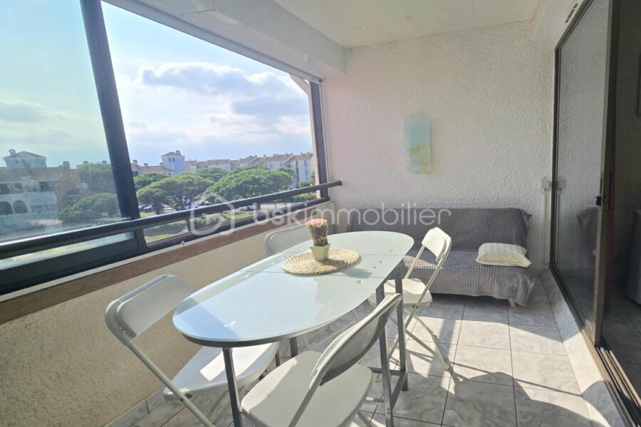 Appartement à vendre à Le barcares — Vue bassin — photo 3