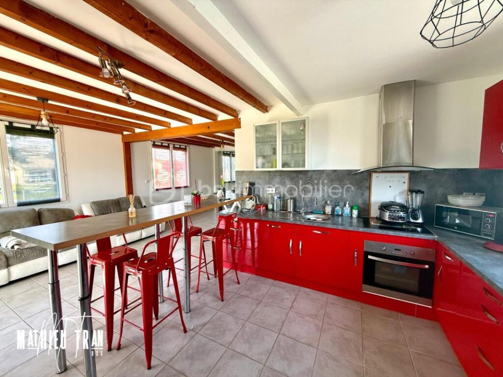 Maison charmante des années 60 avec terrasse couverte – 4 pièces – 3 chambres – 102 m²