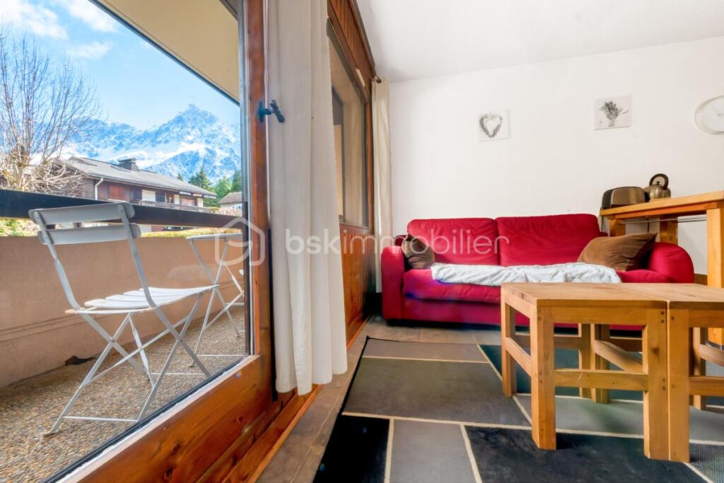 74310 – APPARTEMENT T2 – BALCON VUE MONT–BLANC – CENTRE VILLAGE – BONNE RENTABILITÉ LOCATIVE – 2 pièces – 1 chambre – 28 m²