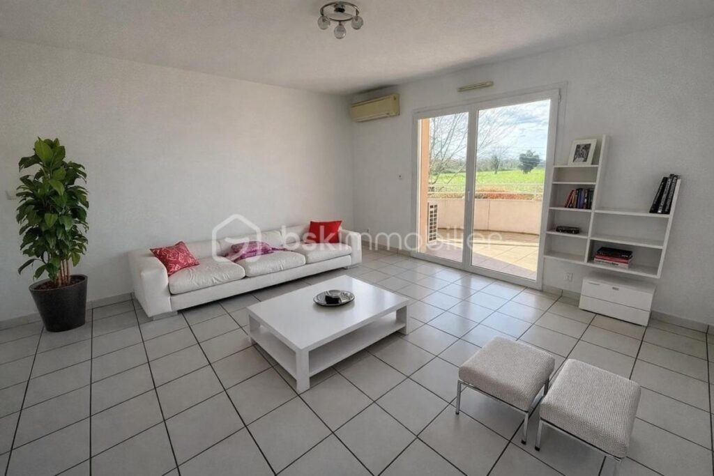Appartement moderne avec terrasse – 2 pièces – 1 chambre – 46 m²