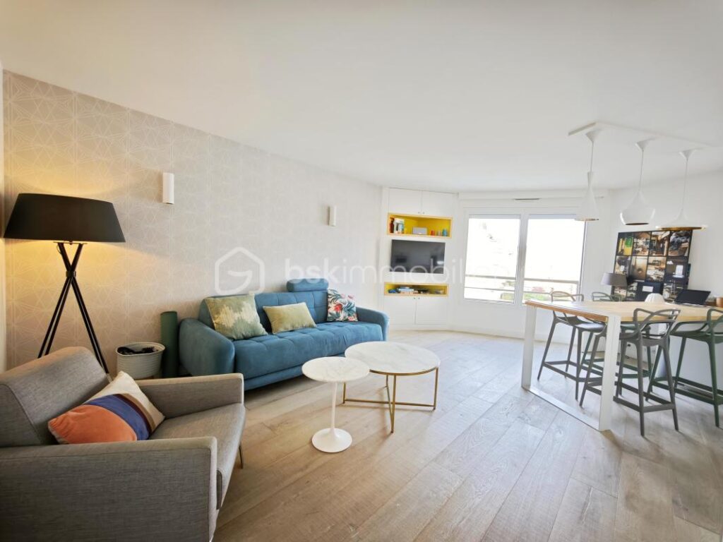 LEVALLOIS – PERRET Centre Ville : 2 pièces entièrement rénové – 2 pièces – 1 chambre – 46 m²