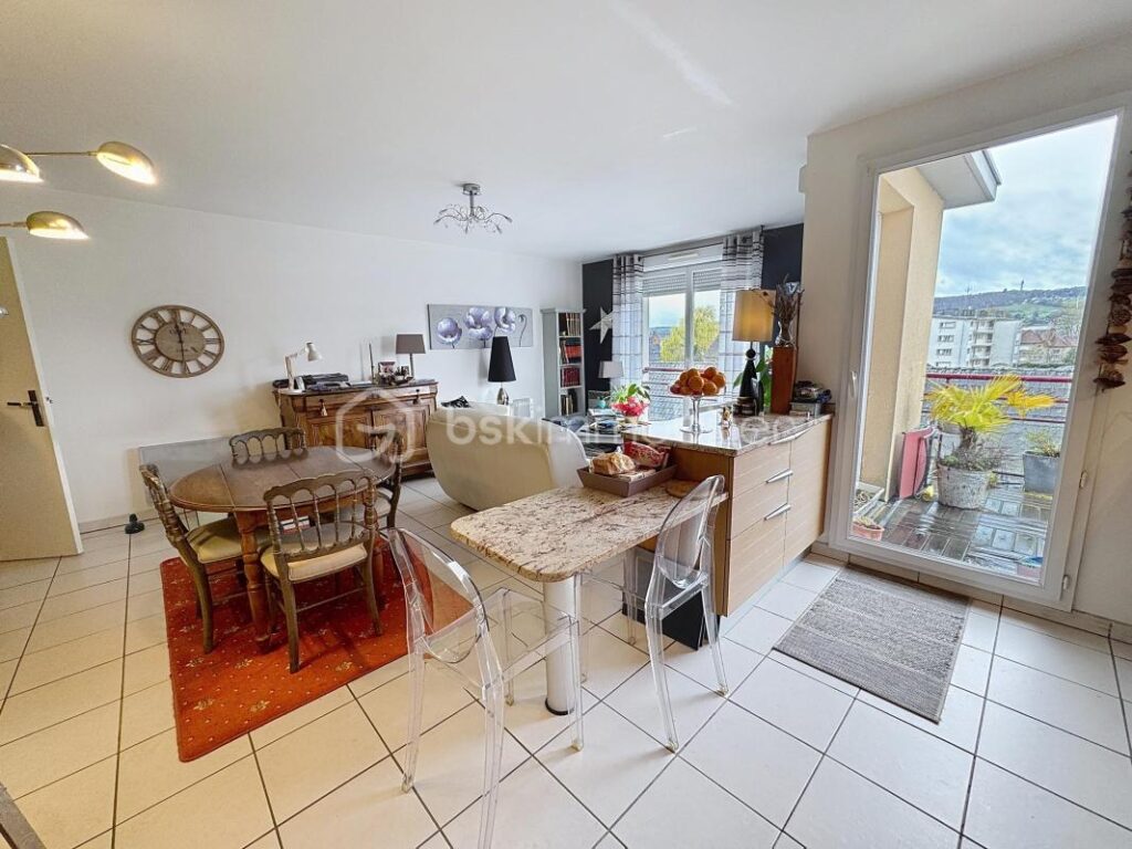 Appartement 3 pièces dans résidence avec garage et ascenseur – 3 pièces – 2 chambres – 66 m²