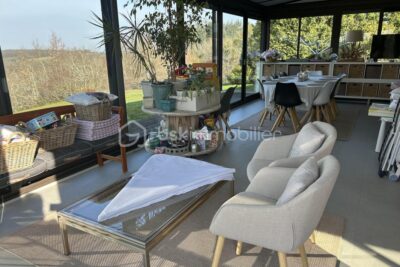 BELLE MAISON PLAIN PIED – 4/5 CHAMBRES – VERANDA – PISCINE – TERRAIN – 6 pièces – 4 chambres – 184 m²