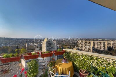 Marly-le-Roi – Dernier étage – Vue panoramique d’exception – 3 pièces – 2 chambres – 68 m²