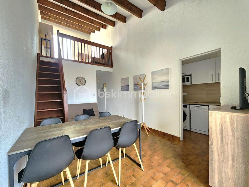 MARSEILLAN PLAGE – DUPLEX T3 – VUE MER – PLACE DE PARKING PRIVATIVE – 3 pièces – 2 chambres – 47 m²