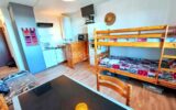 Studio entièrement meublé au pied des pistes – 1 pièce – 1 chambre – 27 m²