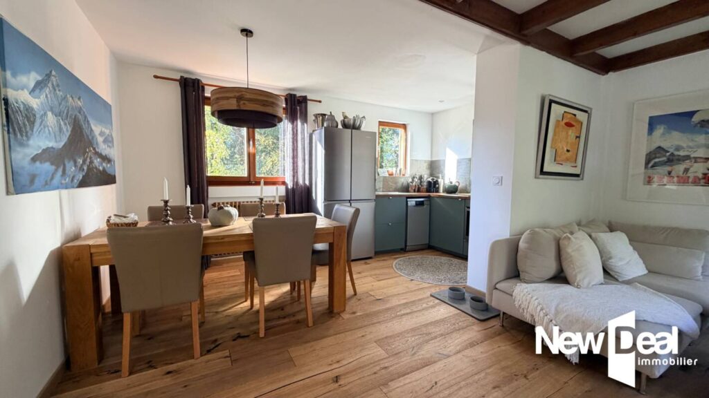 CHALET 3 PIECES – 2 Chambres + MAZOT – LES BOSSONS – CHAMONIX MONT BLANC – 3 pièces – 2 chambres – 65 m²