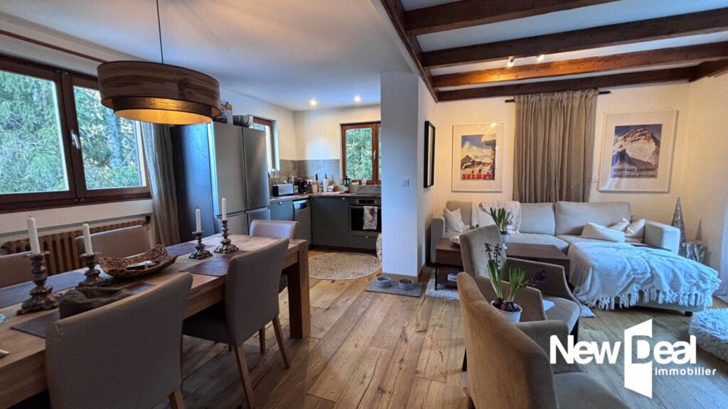 CHALET 3 PIECES – 2 Chambres + MAZOT – LES BOSSONS – CHAMONIX MONT BLANC – 3 pièces – 2 chambres – 65 m²