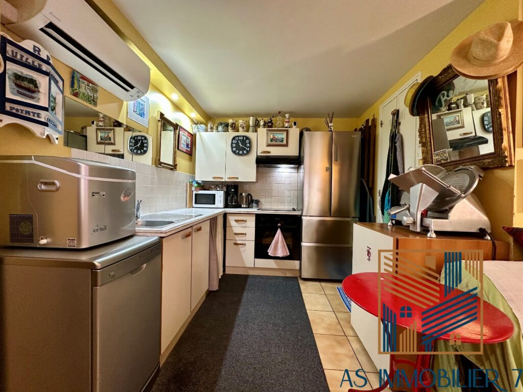 Maison – 2 pièces – 1 chambre – 38 m²