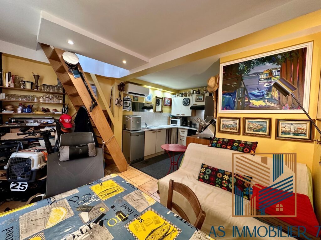 Maison – 2 pièces – 1 chambre – 38 m²