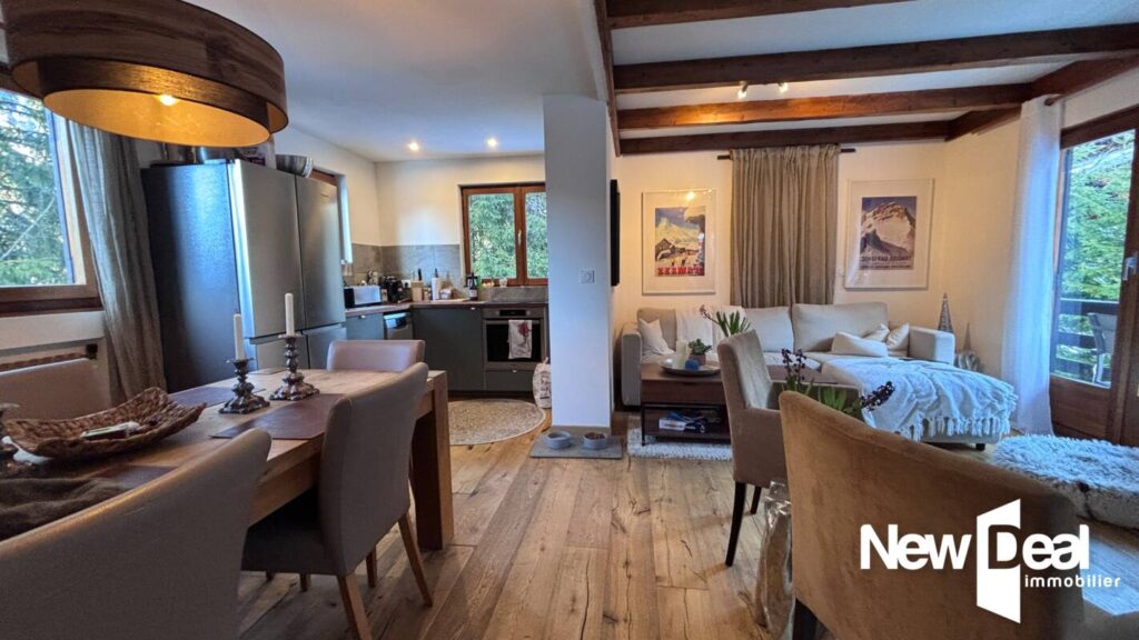 CHALET 3 PIECES – 2 Chambres + MAZOT – LES BOSSONS – CHAMONIX MONT BLANC – 3 pièces – 2 chambres – 65 m²