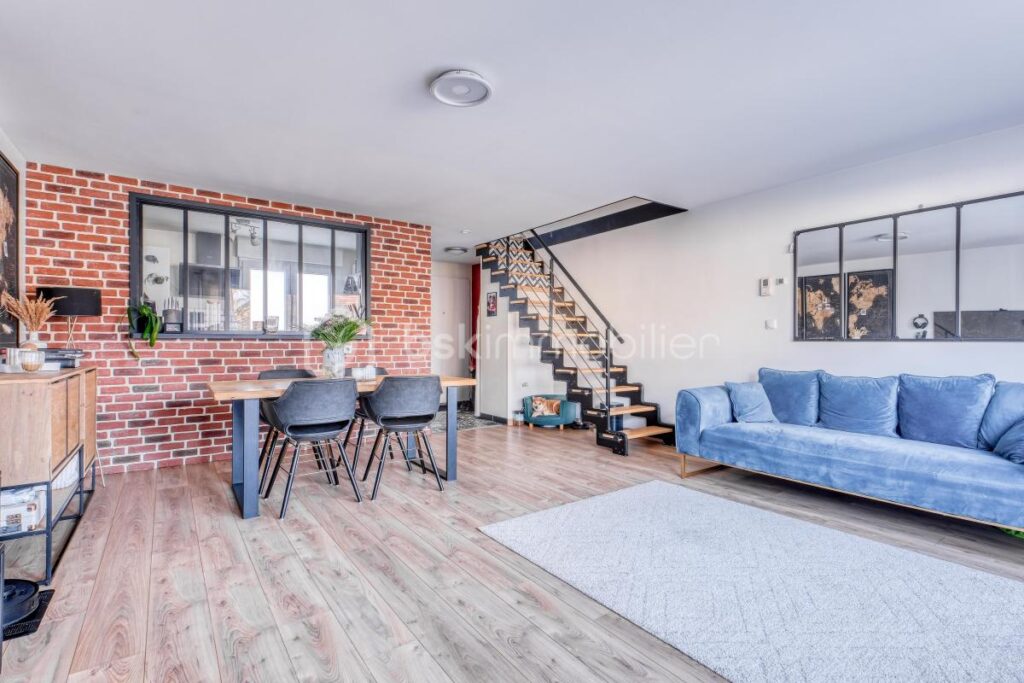 Duplex proche Centre Ville au Calme + balcon + box – 3 pièces – 2 chambres – 68 m²