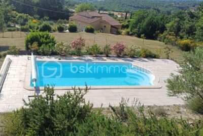 Maison vue dominante (5 chambres, piscine) au calme – 6 pièces – 5 chambres – 180 m²