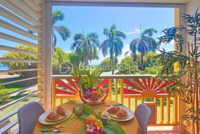 Splendide studio vue mer Anse des Rochers – 1 pièce – 1 chambre – 20 m²