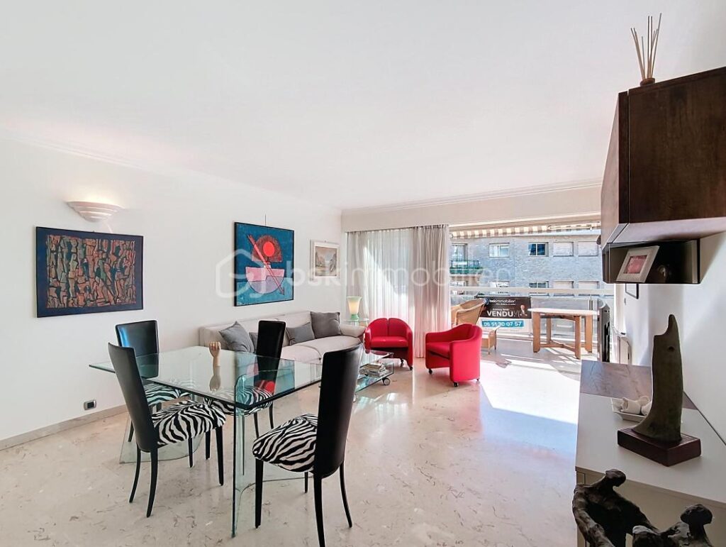 Appartement T3 Pointe CROISETTE Vue Mer – 3 pièces – 2 chambres – 63 m²