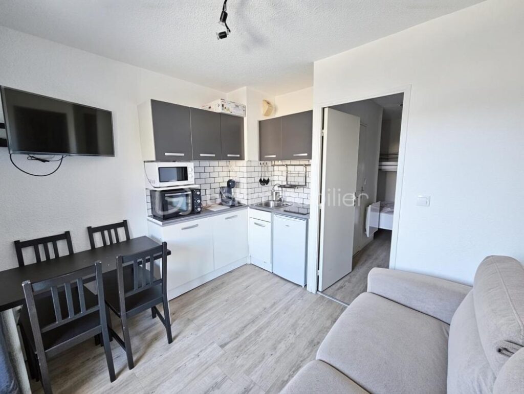 **EN EXCLUSIVITE** Résidence La Flèche d’Or, studio cabine de 19,50 m² – 1 pièce – NR chambres – 19 m²