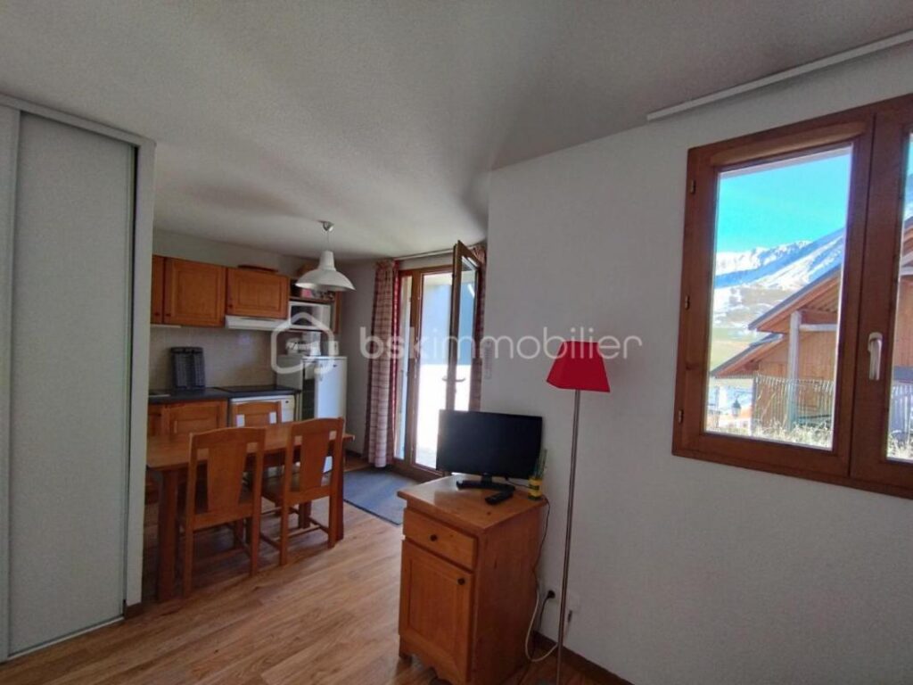Appartement tout confort Le Hameau des Aiguilles à Albiez Montrond – 2 pièces – 1 chambre – 25 m²
