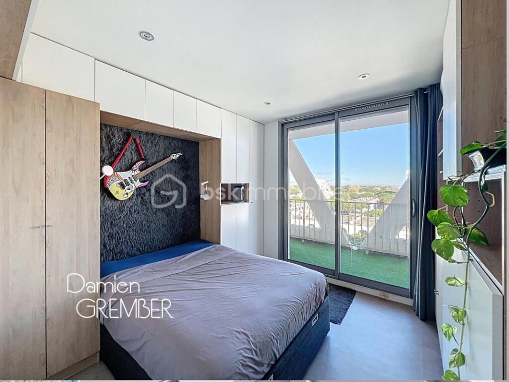 🏖️ T4 lumineux traversant avec terrasse 35m² et vue panoramique – La Grande-Motte – 4 pièces – 3 chambres – 57 m²