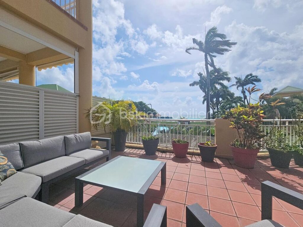 Anse des Rochers T3 59 m2 avec terrasse vue mer – 3 pièces – 2 chambres – 59 m²