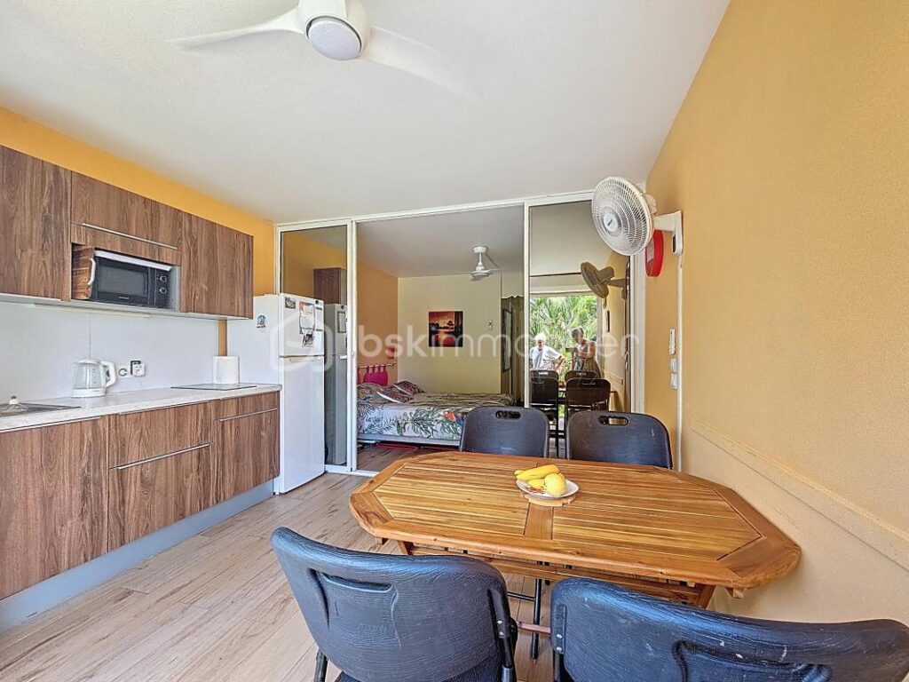 Studio Anse des Rochers – 1 pièce – 1 chambre – 29 m²