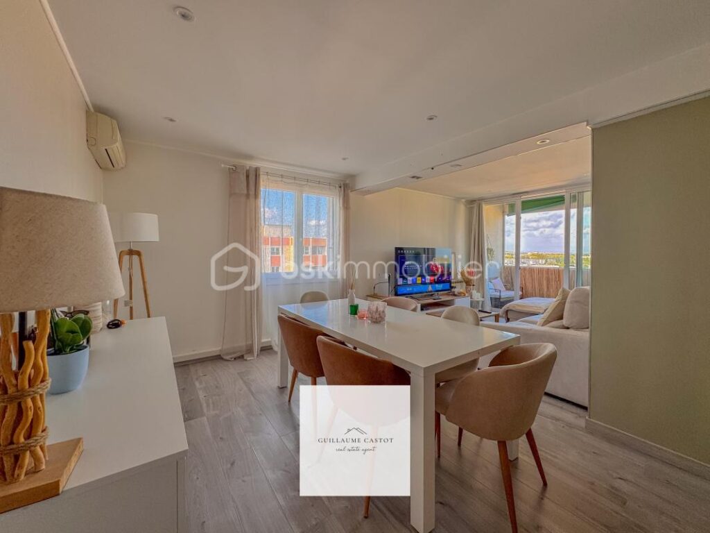 TRES JOLI T3 AVEC VUE, AUCUN TRAVAUX, résidence sécurisée – 4 pièces – 2 chambres – 71 m²