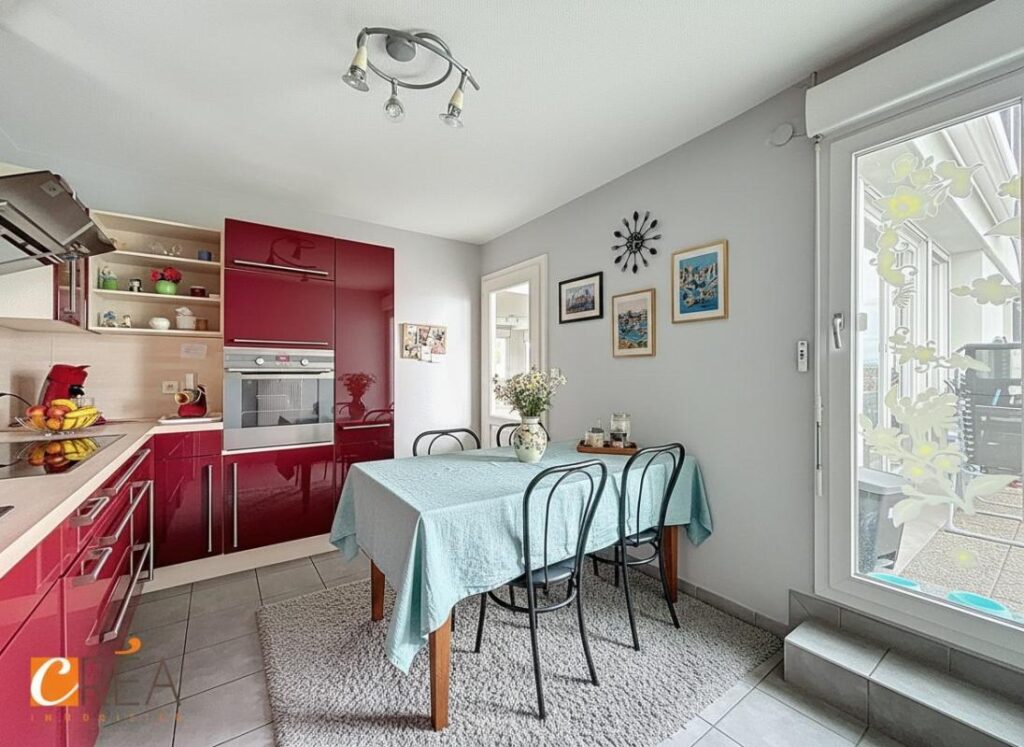 Appartement à vendre Kingersheim – 4 pièces – 2 chambres – 105 m²