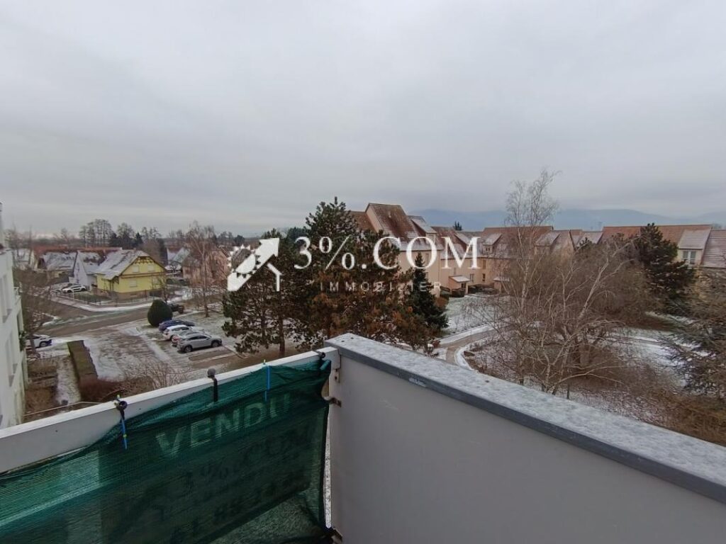 STUDIO AU DERNIER ETAGE AVEC BALCON EXPOSE SUD – 1 pièce – NR chambres – 31 m²