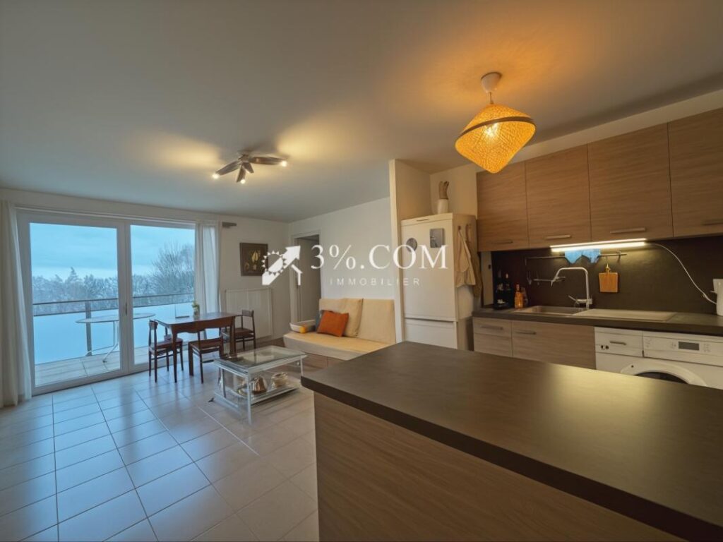 3%COM Bel appartement F3 coté canal – terrasse – garage – 3 pièces – 2 chambres – 60 m²