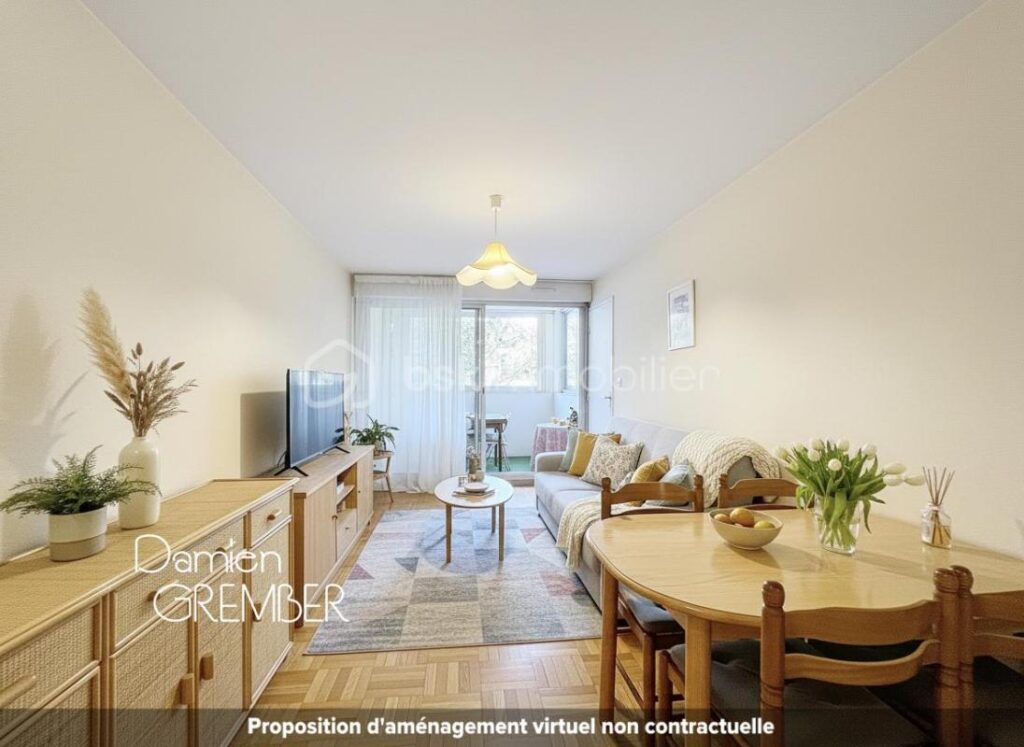 ✨ SETE – T2 cabine de 35m² avec PARKING dans résidence avec piscine – 2 pièces – 1 chambre – 35 m²