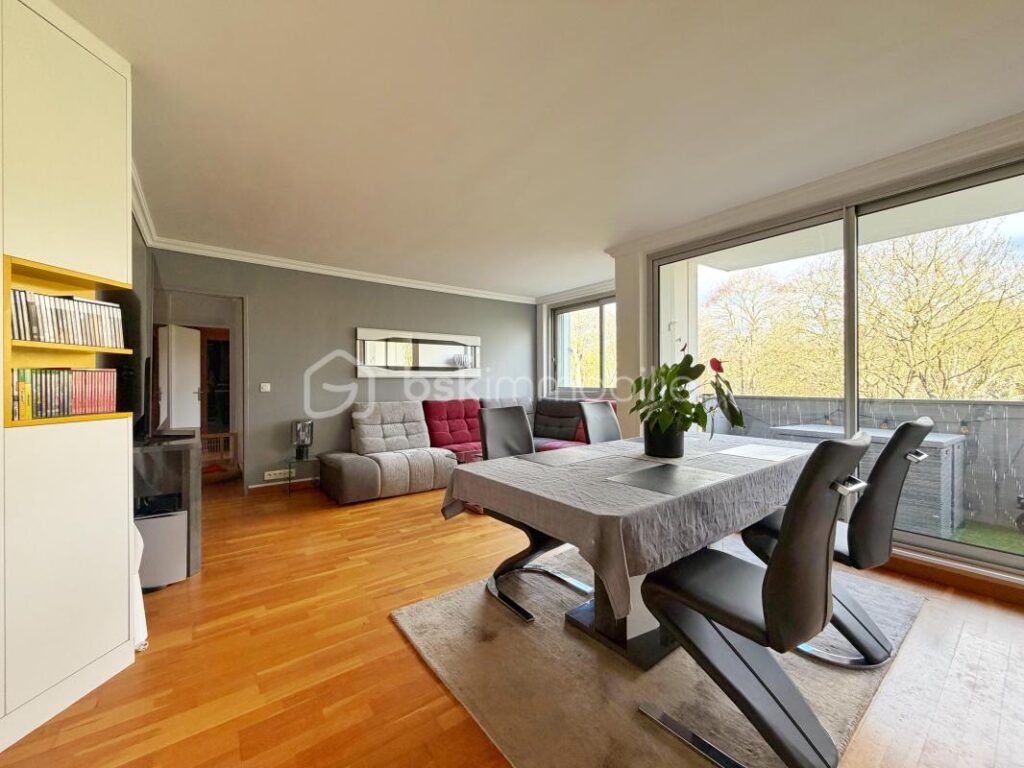 4 pièces – 67,8 m² – Balcon – Résidence Les Grandes Terres – Marly-le-Roi – 4 pièces – 2 chambres – 67 m²