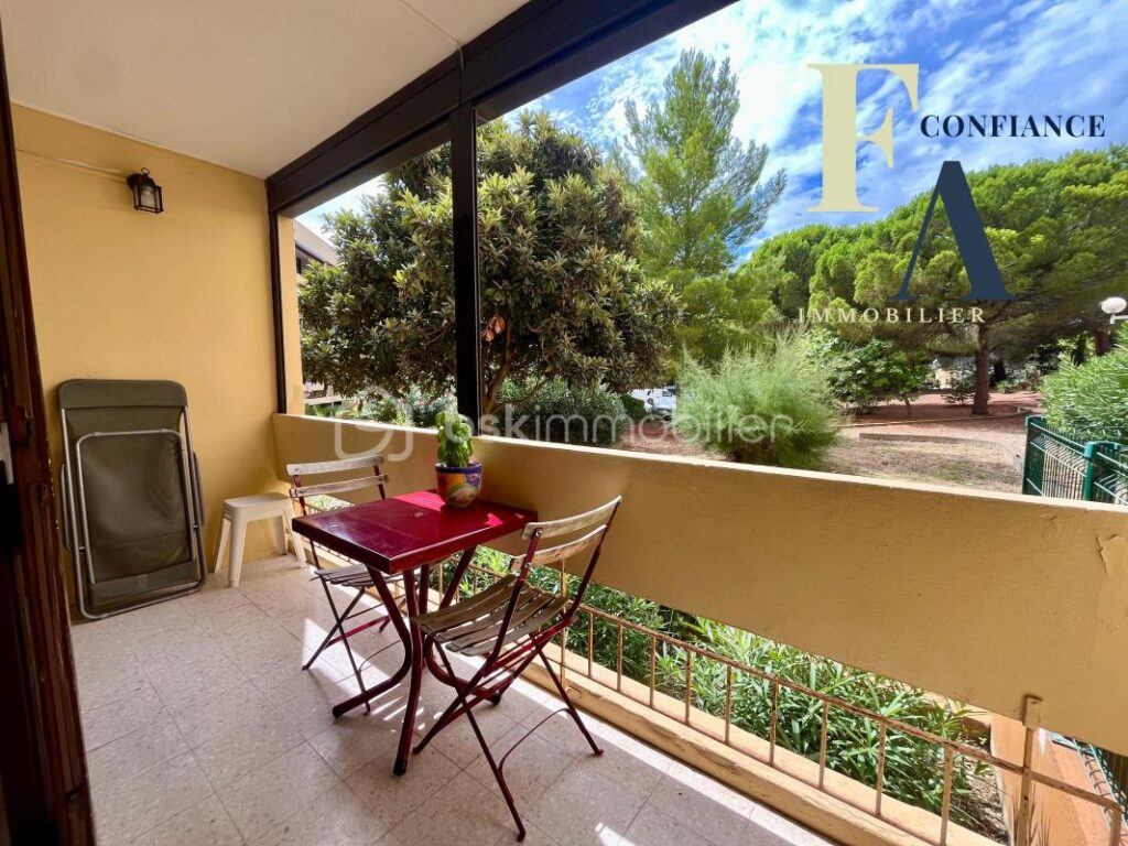 Balaruc les bains – T2 de 48m2 avec loggias – 2 pièces – 1 chambre – 48 m²