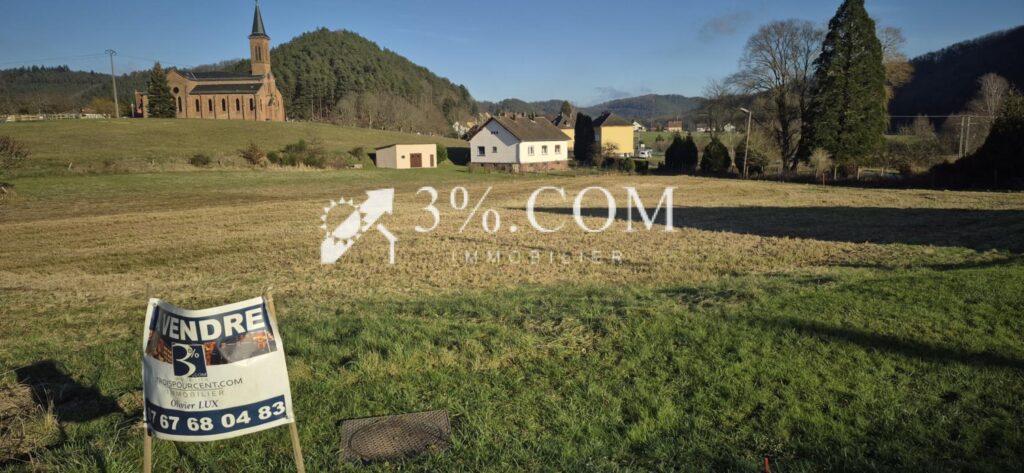 Terrain constructible sur Eguelshardt / BAISSE DE PRIX – NR pièces – NR chambres – 1221 m²