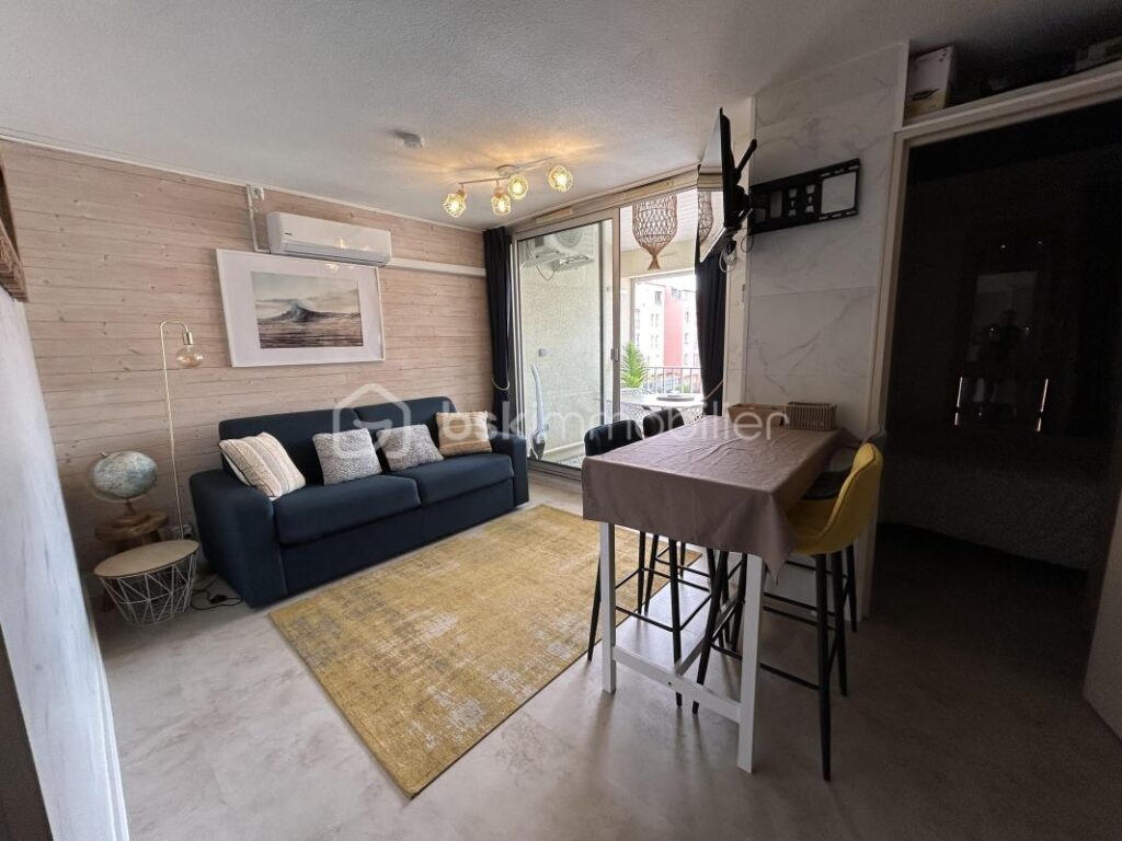 Appartement T2 climatisé 26m² entièrement rénové 119000e – 2 pièces – 1 chambre – 26 m²