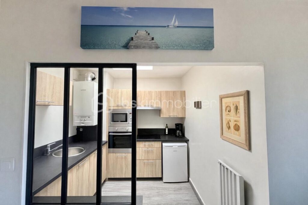 Appartement T2 – Dernier étage avec ascenseur – Vue mer 180° exceptionnelle – Paramé (Saint-Malo) – 2 pièces – 1 chambre – 41 m²