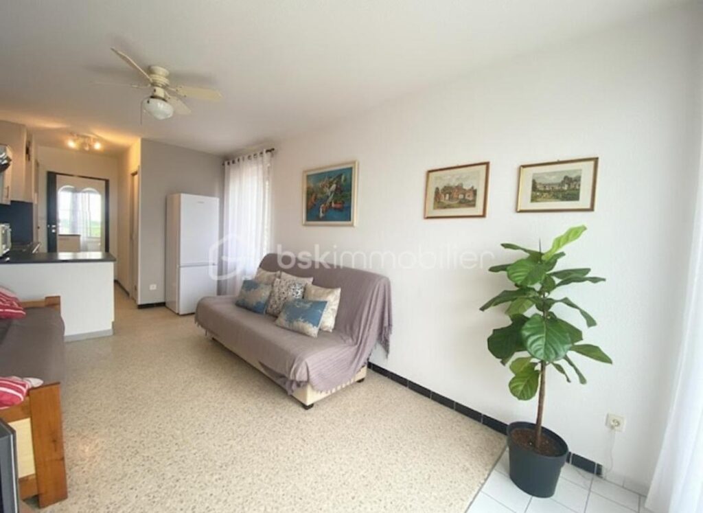 Studio cabine 28 m² – – Vue mer latérale – 1 pièce – NR chambres – 27 m²