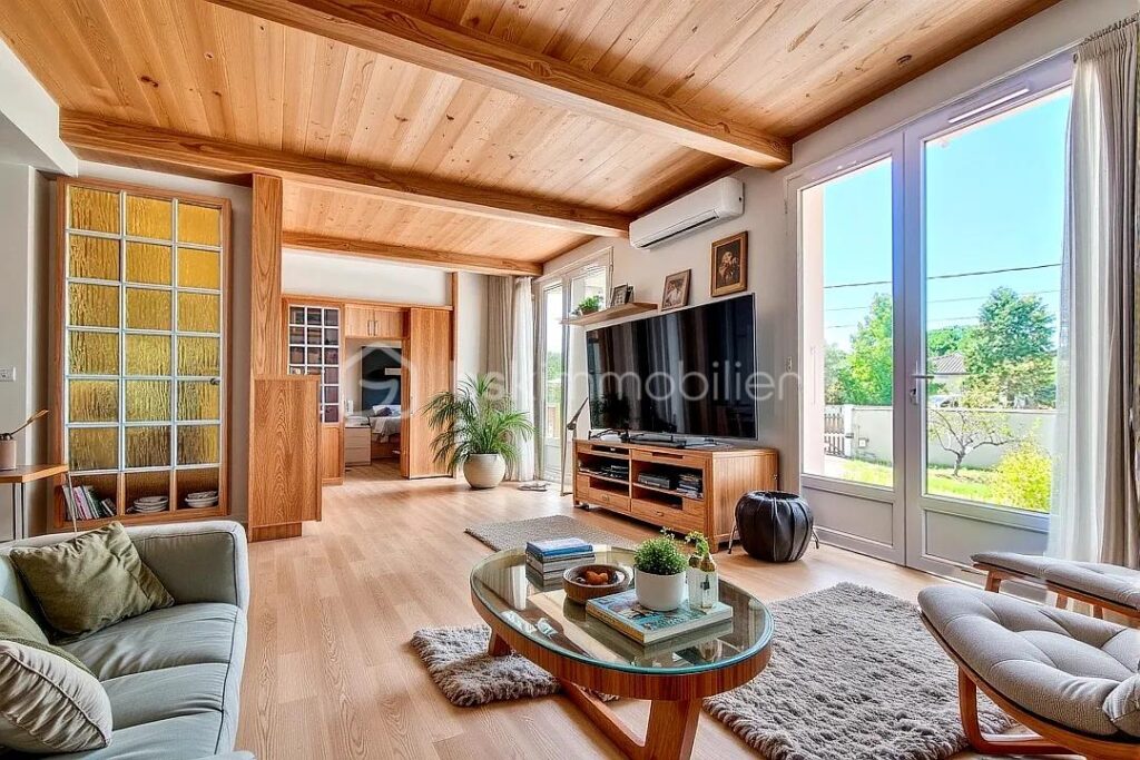 MAISON avec sous-sol total et piscine – 5 pièces – 4 chambres – 126 m²