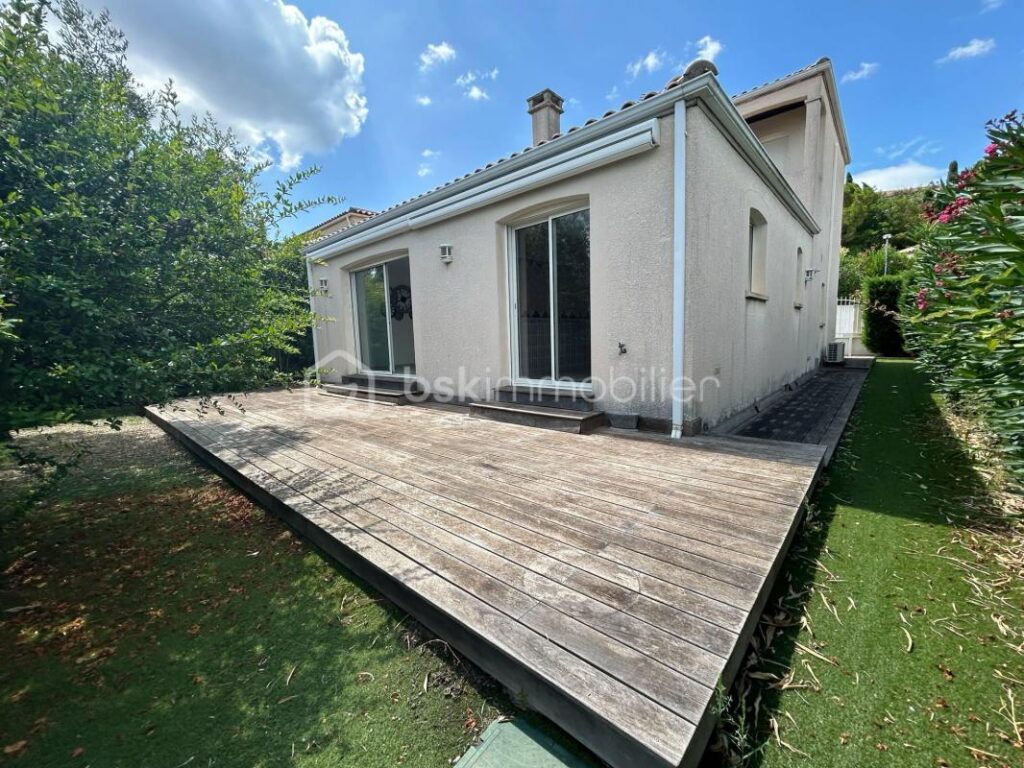 Maison T4 113m² Climatisée avec garage GRABELS proche des commerces – 4 pièces – 3 chambres – 117 m²