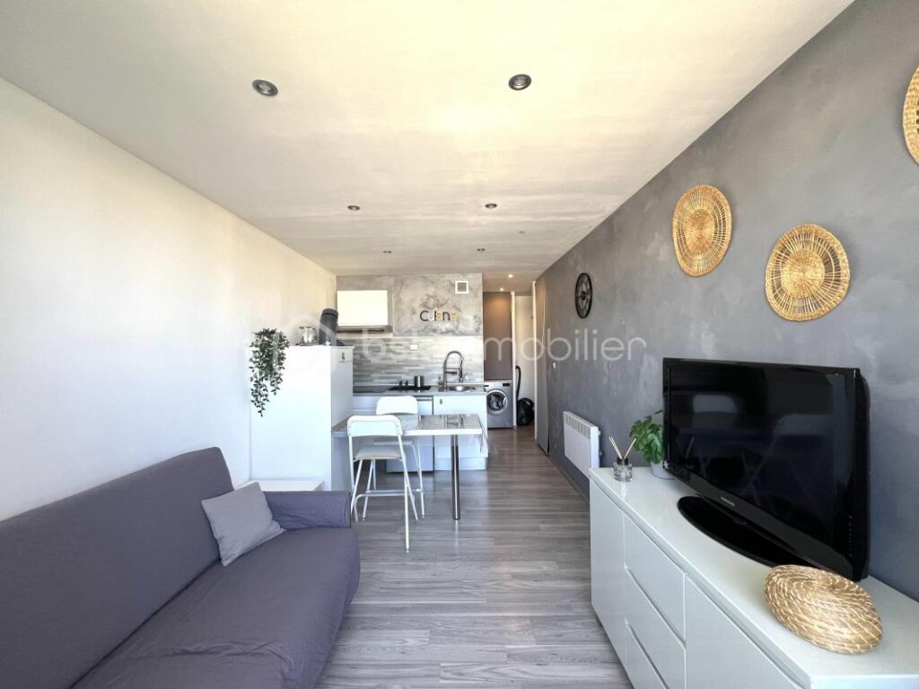 Appartement de 23m2 à Balaruc les Bains – 1 pièce – 1 chambre – 23 m²