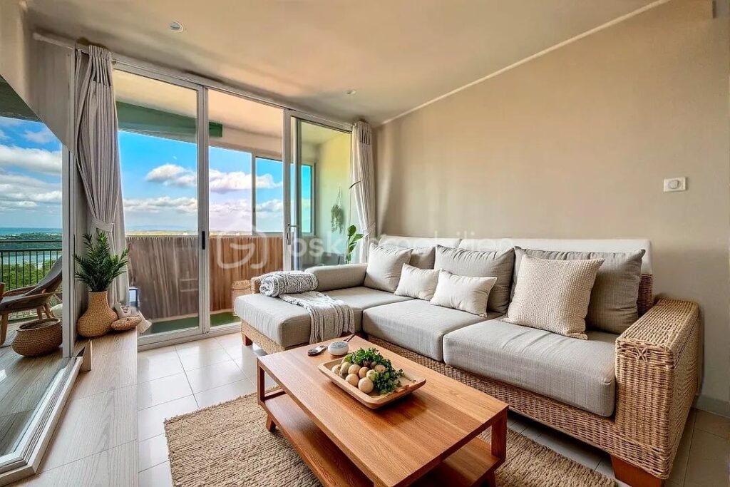 TRES JOLI T3 AVEC VUE, AUCUN TRAVAUX, résidence sécurisée – 4 pièces – 2 chambres – 71 m²