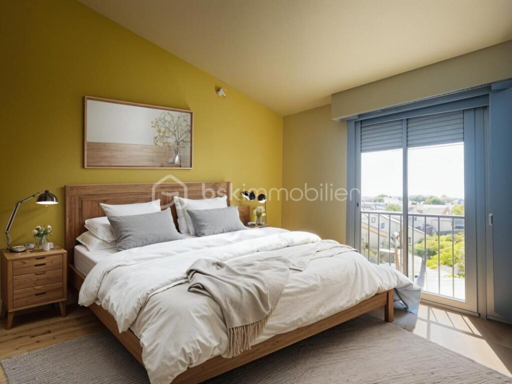 Appartement T3 Cauderan, vue dégagée et cave – 3 pièces – 2 chambres – 61 m²