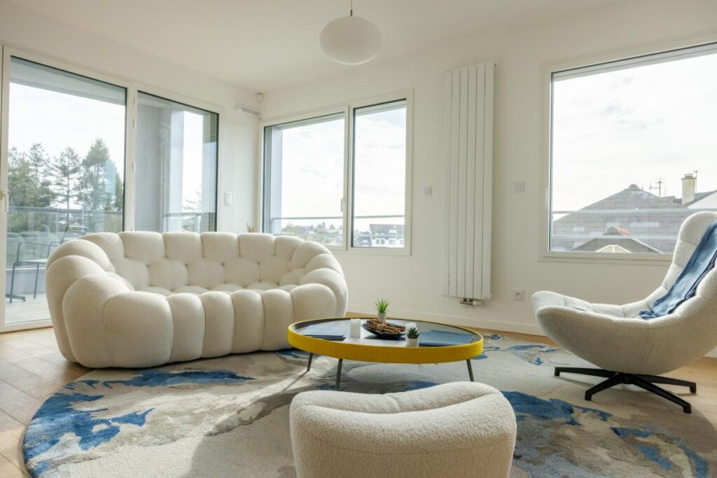 T4 de 87 m2 vue Erdre – 4 pièces – 3 chambres – 87 m²