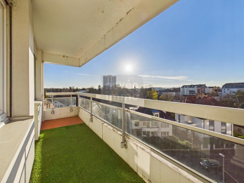 Grand 3/4 pièces, vue panoramique, proche tram – 3 pièces – 2 chambres – 94 m²