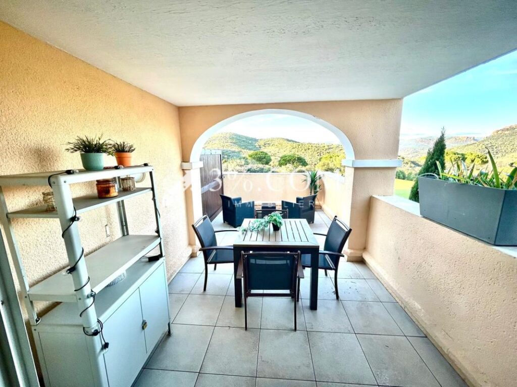 Vente Appartement avec sublime terrasse-AGAY – 1 pièce – 1 chambre – 22 m²